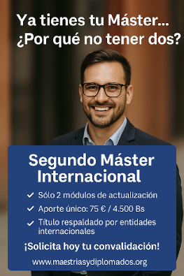 Anuncio convalidacion Diplomado por Master